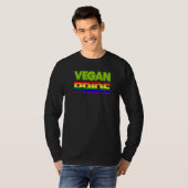 Vegan Vegetarian Food Vegans Plant Based Lgbt Vint Tシャツ (正面フル)