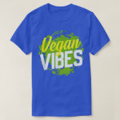Vegan Vibes Cool Plant Based Diet Vegetarians Tシャツ (デザイン正面)