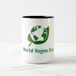 vegans day ツートーンマグカップ