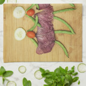 VegARTableコーラスラインキッチンタオル キッチンタオル (折り畳み)