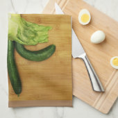 VegARTable踊りキッチンタオル キッチンタオル (四つ折り)