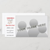 Vegas結婚したで日付を保存 セーブザデート (正面/裏面)