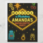 Vegas Bachelorette Party Drink Game-Take a Sip If (正面)