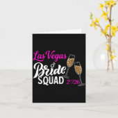 Vegas Bride Squad 2026 Married in Vegas カード (黄色い花)