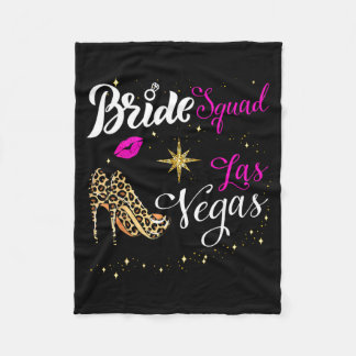 Vegas Bride Squad 2026 Married in Vegas フリースブランケット