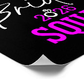 Vegas Bride Squad 2026 Married in Vegas ポスター (角)