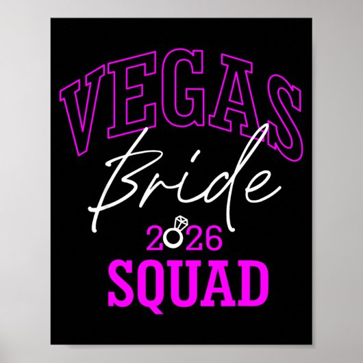 Vegas Bride Squad 2026 Married in Vegas ポスター (正面)