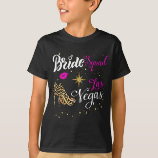 Vegas Bride Squad 2026 Married in Vegas Tシャツ