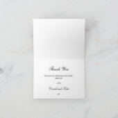 Vegas Casino Night Birthday / Bach Party Thank You サンキューカード (内部)