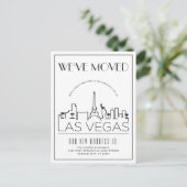 Vegas Modern Deco | 引越しのご案内 案内ポストカード (スタンド正面)
