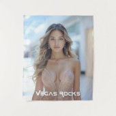 VEGAS ROCKS タペストリー (正面)