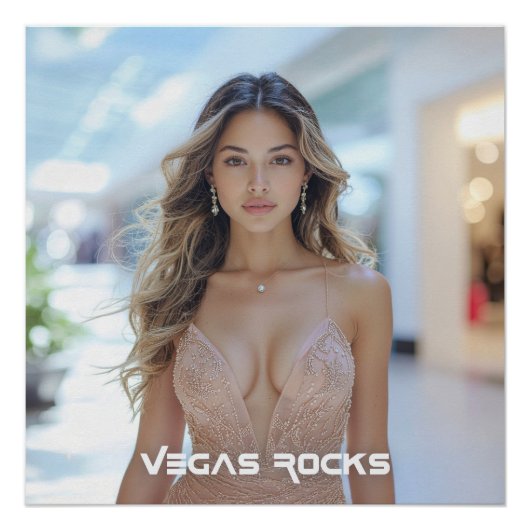 VEGAS ROCKS ポスター (正面)