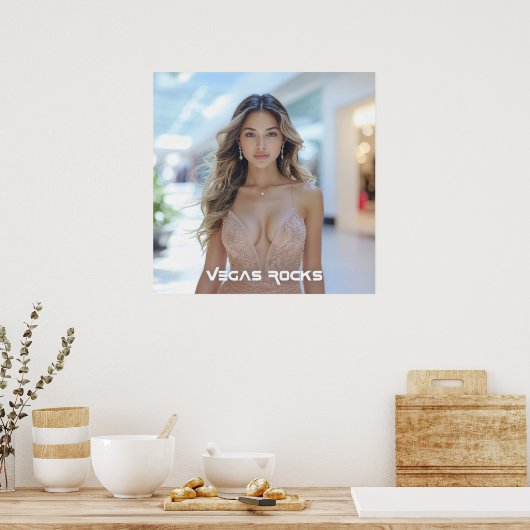 VEGAS ROCKS ポスター (キッチン)