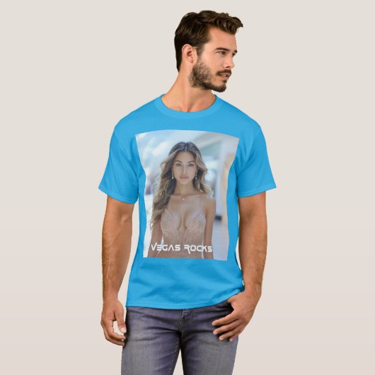 VEGAS ROCKS Tシャツ (正面フル)