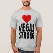 VEGAS STRONG、ハートTシャツ Tシャツ (正面)