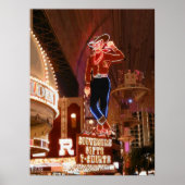 Vegas Vic Vector Graphic Poster ポスター (正面)