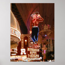 Vegas Vic Vector Graphic Poster ポスター