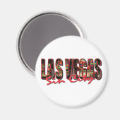 VEGAS WORDとシンシティ マグネット (正面/裏面)