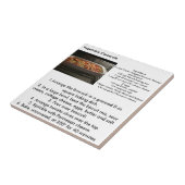 Vegatableのカセロールのrecipieの台所タイル タイル (側面)