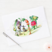 Vege人の復讐2 楕円形シール (封筒)