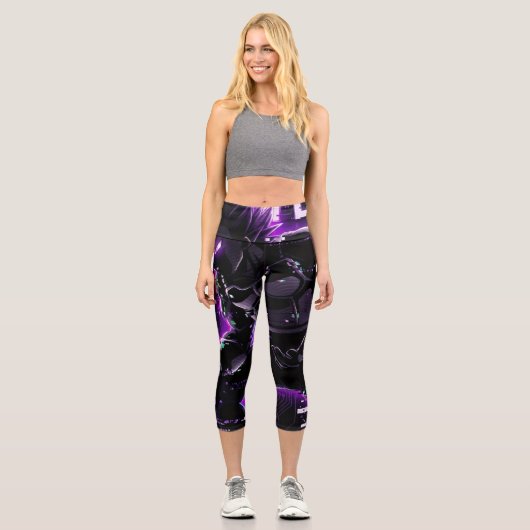 Vegeta Ultra Ego Capri Leggings カプリレギンス (正面)