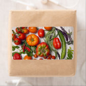 Vegetable and Herb Harvest ラベル (インサイチュ)