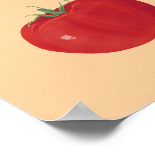 Vegetable Assortment Custom Posters ポスター (角)