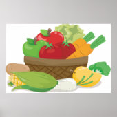 Vegetable Basket ポスター (正面)