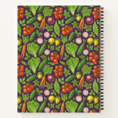 Vegetable Garden Notebook — Devine Plum ノートブック (裏面)