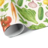 Vegetable Garden Wrapping Paper ラッピングペーパー (ロールコーナー)