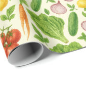 Vegetable Garden Wrapping Paper ラッピングペーパー (ロールコーナー)