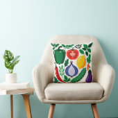 Vegetable pattern クッション (椅子)