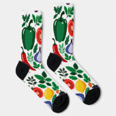 Vegetable pattern ソックス (右)