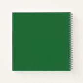 Vegetable pattern ノートブック (裏面)