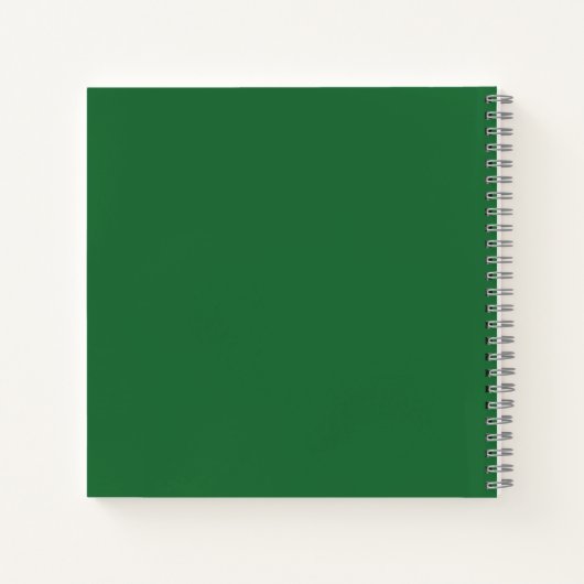 Vegetable pattern ノートブック (裏面)
