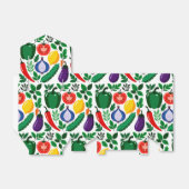 Vegetable pattern フェイバーボックス (折り畳みなし)