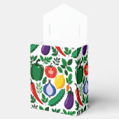 Vegetable pattern フェイバーボックス (オープン)