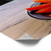 Vegetables Christmas Tree, Lettuce Leaves & Cherry ポスター (角)