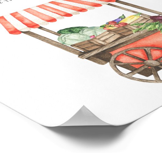 Vegetables - How big is mommy's belly ポスター (角)