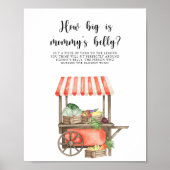 Vegetables - How big is mommy's belly ポスター (正面)
