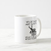 Vegetables Not Food Funny Hunting Mug コーヒーマグカップ (正面右)