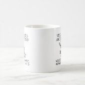 Vegetables Not Food Funny Hunting Mug コーヒーマグカップ (中央)