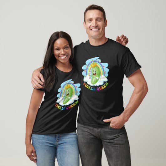 Vegetables Pickle Queen Vegetable  Rainbow World Tシャツ (ユニセックス)