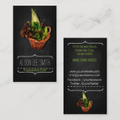 Vegetarian Chef / Catering / cook service 名刺 (正面/裏面)