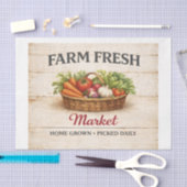 Veggie Market  薄葉紙 (クラフト)