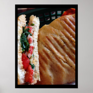Veggie Panini Photo Poster ポスター