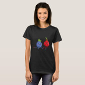 Veggie Power Berries Strength Vegan Protein Vegan Tシャツ (正面フル)