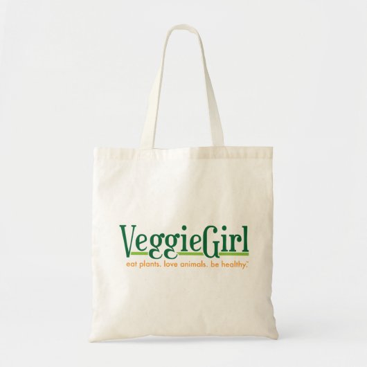 VeggieGirlのトート トートバッグ (正面)