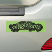 Veggielante バンパーステッカー (車上)