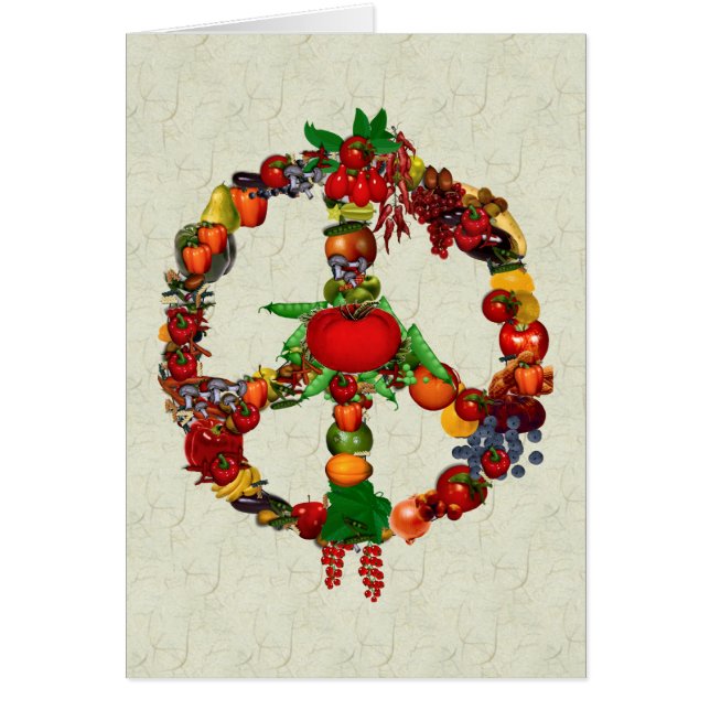 Vegieのピースサイン (正面)